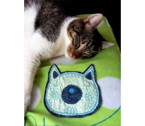 Stickserie - Kitty Doodle inkl. ITH Anhänger